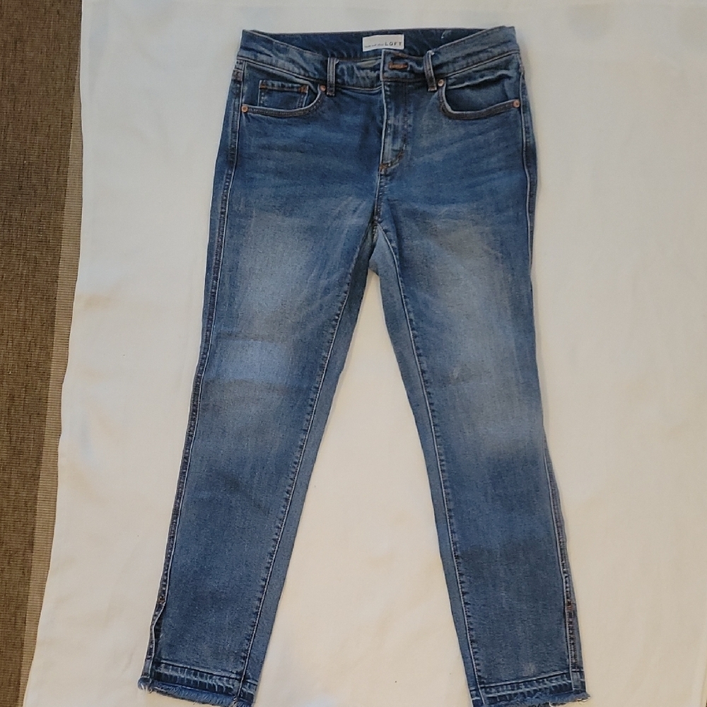Made Whit Love Loft Women's Blue Jeans
